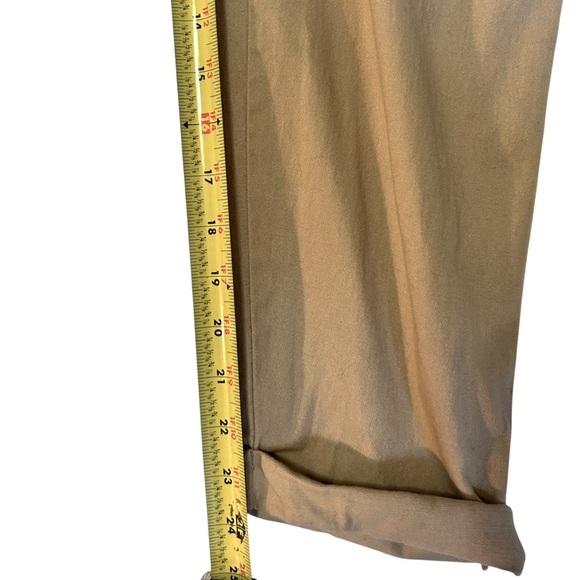 Wild Fable Tan Sleeveless Jumpsuit Utility Cuffed Drawstring Waist Pockets Size - Picture 9 of 12